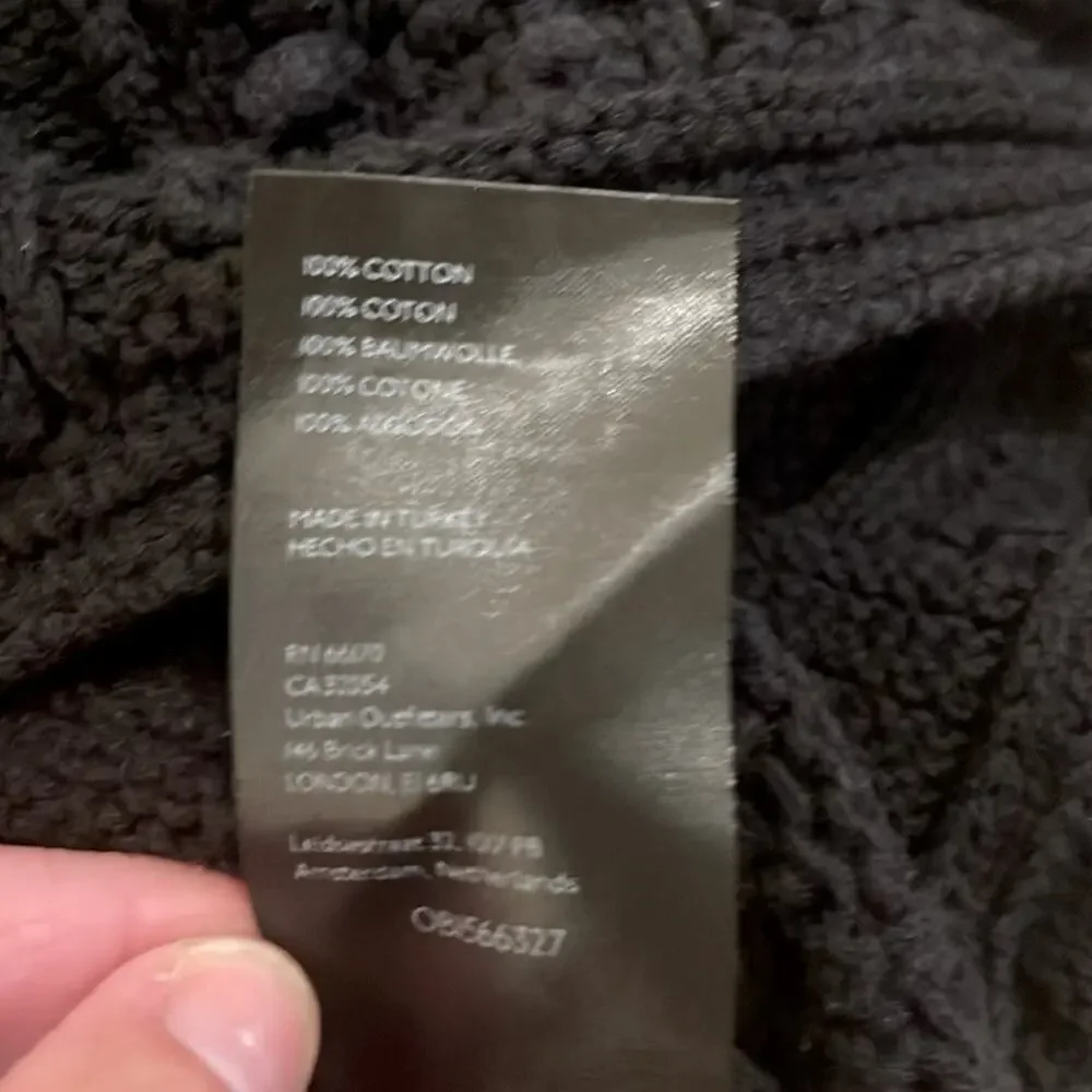 Anthropologie Elegant Black Crochet Mini Dress - Picture 8 of 8